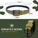 Single Grommet Polyester Belt